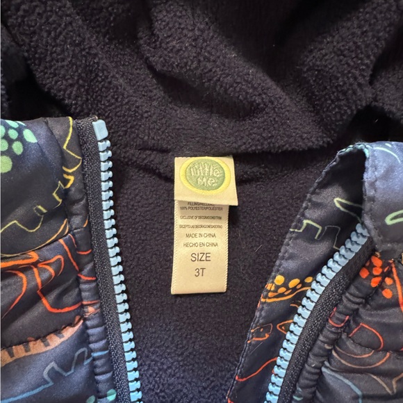 Little Me winter jacket - toddler boy size 3T - Picture 3 of 3